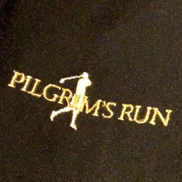 EP Pro Tour Tech Black and Gold Mesh Pilgrim’s Run Golf Vest - Picture 12 of 12